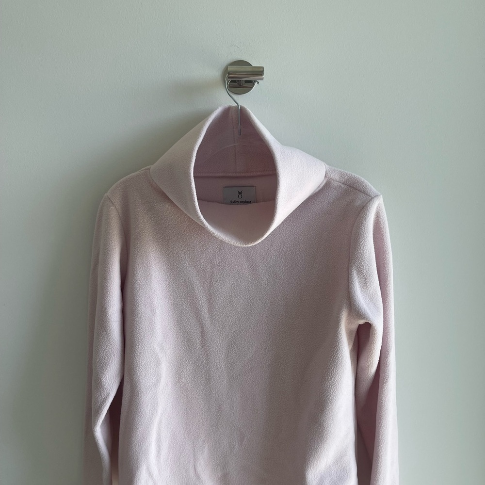 Dudley Stephen’s Light Pink Women's Funnel Neck Sweater - Picture 3 of 6